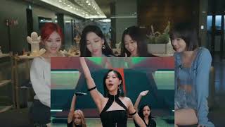 Aespa reaction to Dreamcatcher 'Vision' official music video