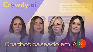 Chatbot baseado em IA - https://crowdy.ai/pt-pt/