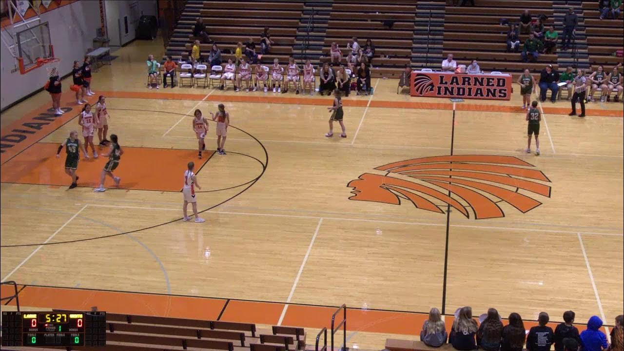 Larned High School vs. Pratt Middle School Womens' Basketball YouTube