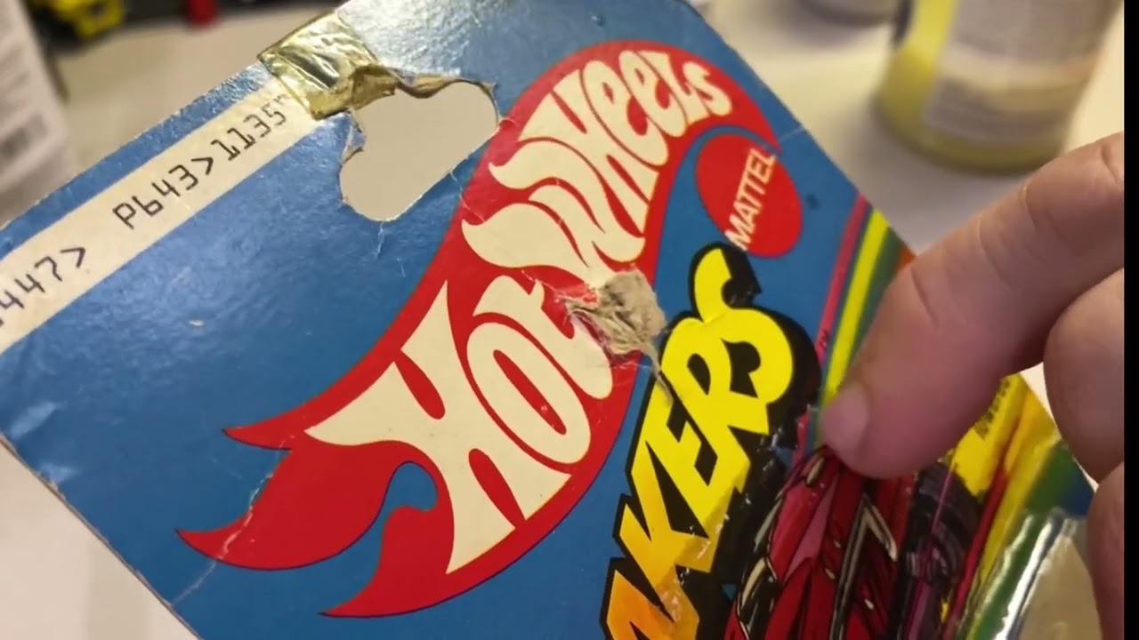 Vintage Hot Wheels HIRAKERS VET VAN blister card resurrection!