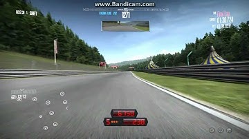 Aston Martin DB9 Time Attack at Circuit de Spa