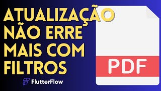 (TELA VERMELHA) NÃO ERRE MAIS COM FILTROS LISTVIEW NO FLUTTERFLOW