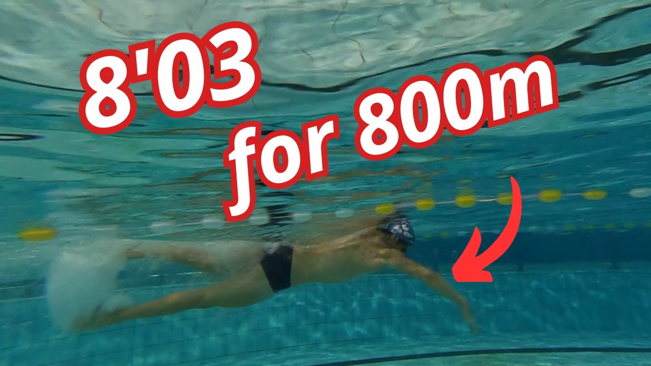 1'01 EASY on 100m : Seb’s ANALYSIS (8'03 for 800m freestyle) - YouTube