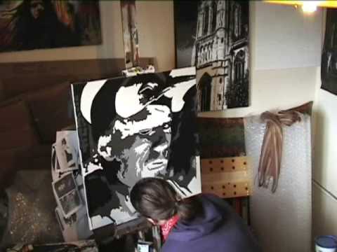 THE IMAGINARIUM OF DOCTOR PARNASSUS Heath Ledger SPEED PAINTING - Stephen Quick