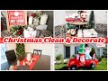 NEW CLEAN + DECORATE WITH ME CHRISTMAS 2020! CLEANING MOTIVATION & CHRISTMAS DECOR PART 2