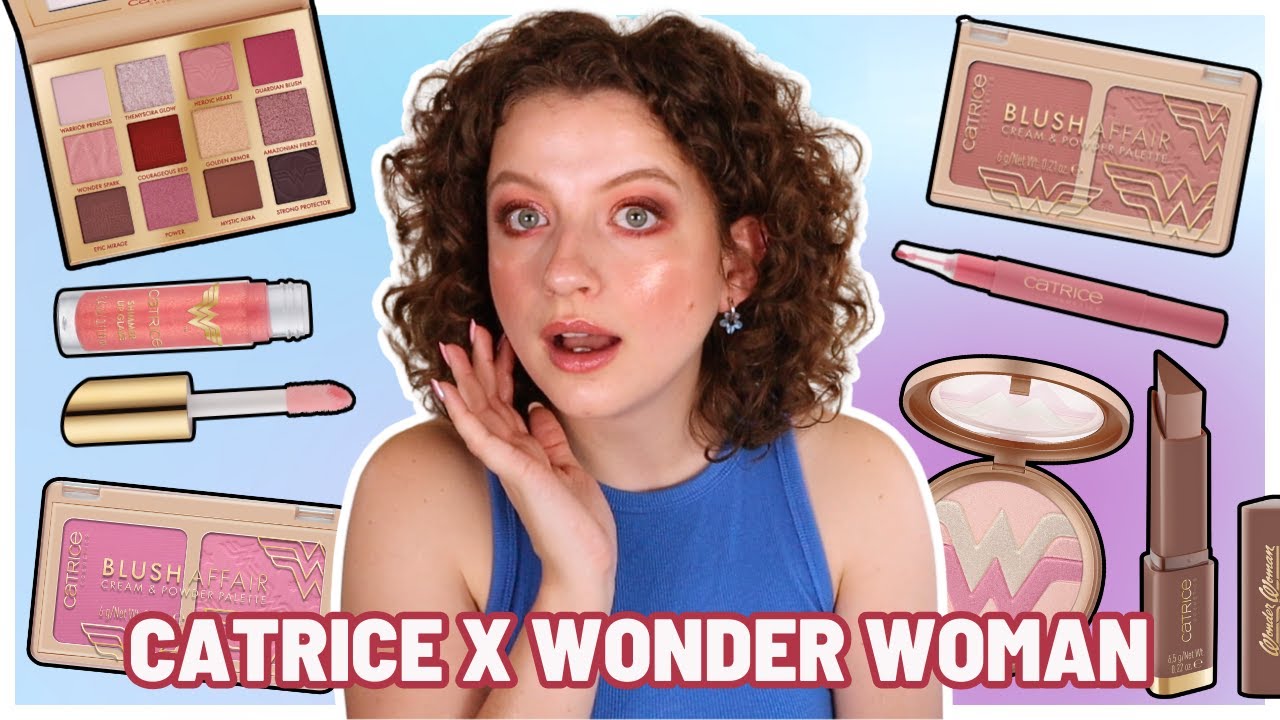 CATRICE X WONDER WOMAN SISTERLOVE 2025 / SWATCHES + LOOK + FIRST IMPRESSIONS