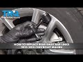 How to Replace Rear Sway Bar Links 2013-2015 Chevrolet Malibu