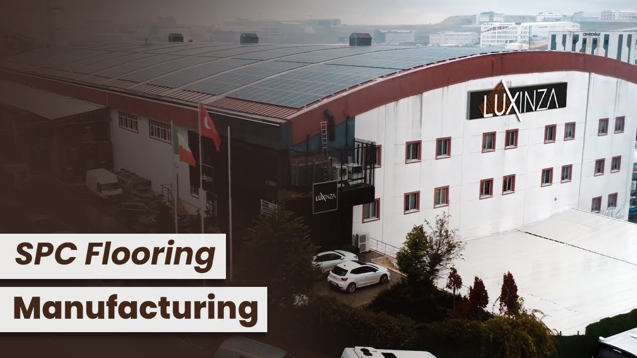 Inside LUXINZA’s State-of-the-Art SPC Flooring Factory!
