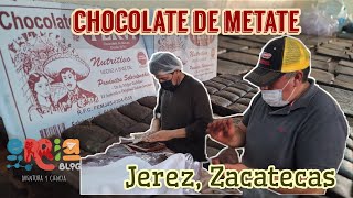 Chocolate de Metate Fervi, el más antiguo de Jerez, Zacatecas.