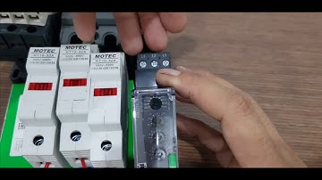 Hướng Dẫn Lắp Ráp Và Cài Đặt Rờ Le Bảo Vệ Mất Pha Schneider RM22TR33