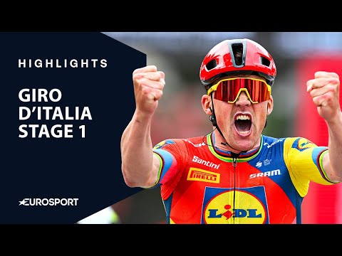 GIRO D'ITALIA 2025 - Mads Pedersen s’impose au sprint devant Van aert : le résumé de la 1ère étape