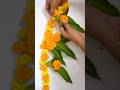 Mango leaves toran | Toran for diwali #toran #shorts #diwali #mangoleaftoran