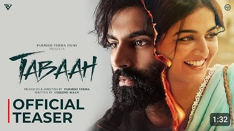 Tabaah Official Trailer | Parmish Verma | Wamiqa Gabbi | Dheeraj Kumar | In Theaters 18th Oct