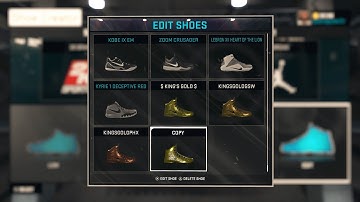 NBA 2K15 Tutorial - How To Create My Signature Shoe "$ King