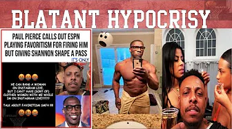 FOX Paul Pierce Points Out ESPN HYPOCRISY After Shannon Sharpe Job Is SECURED - FOOTAGE Included! thumbnail