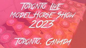 Toronto Live Model Horse Show 2023