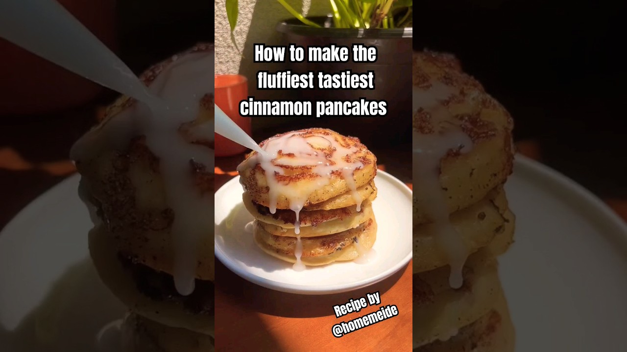 Cinnamon Sugar Swirl Pancakes