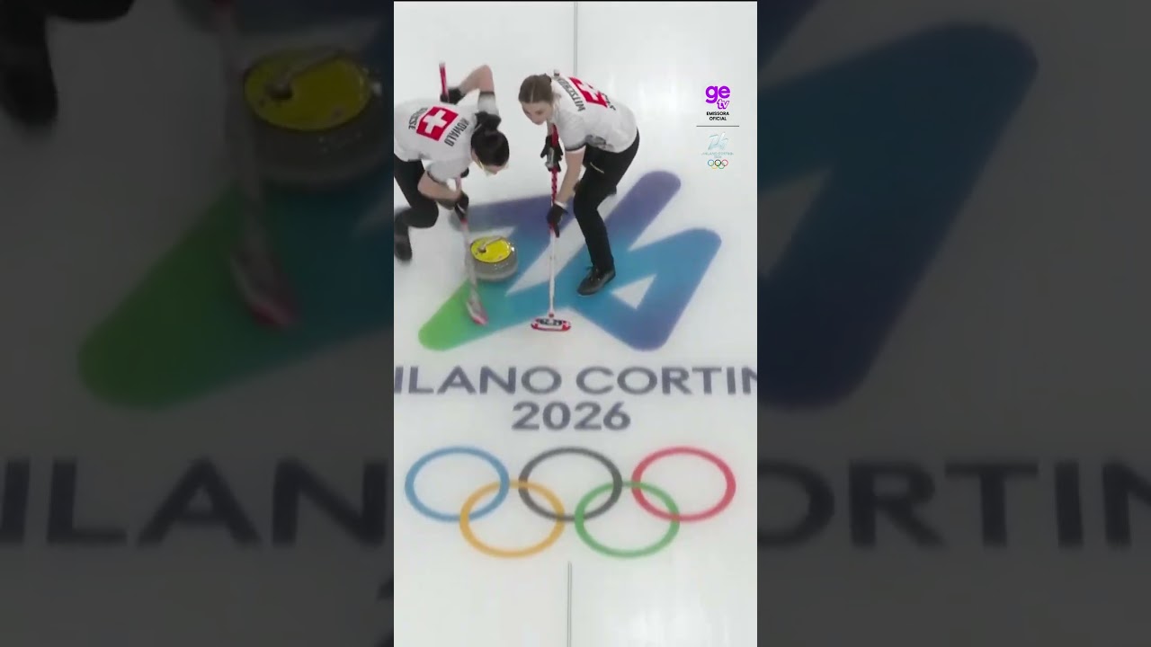 JOGADA PERFEITA DA SUÍÇA | Jogos de Inverno | #shorts | getv