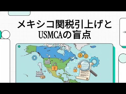 メキシコ関税引上げとUSMCA適用の盲点