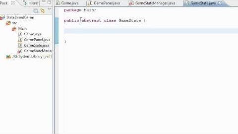 State Based Game Tutorial