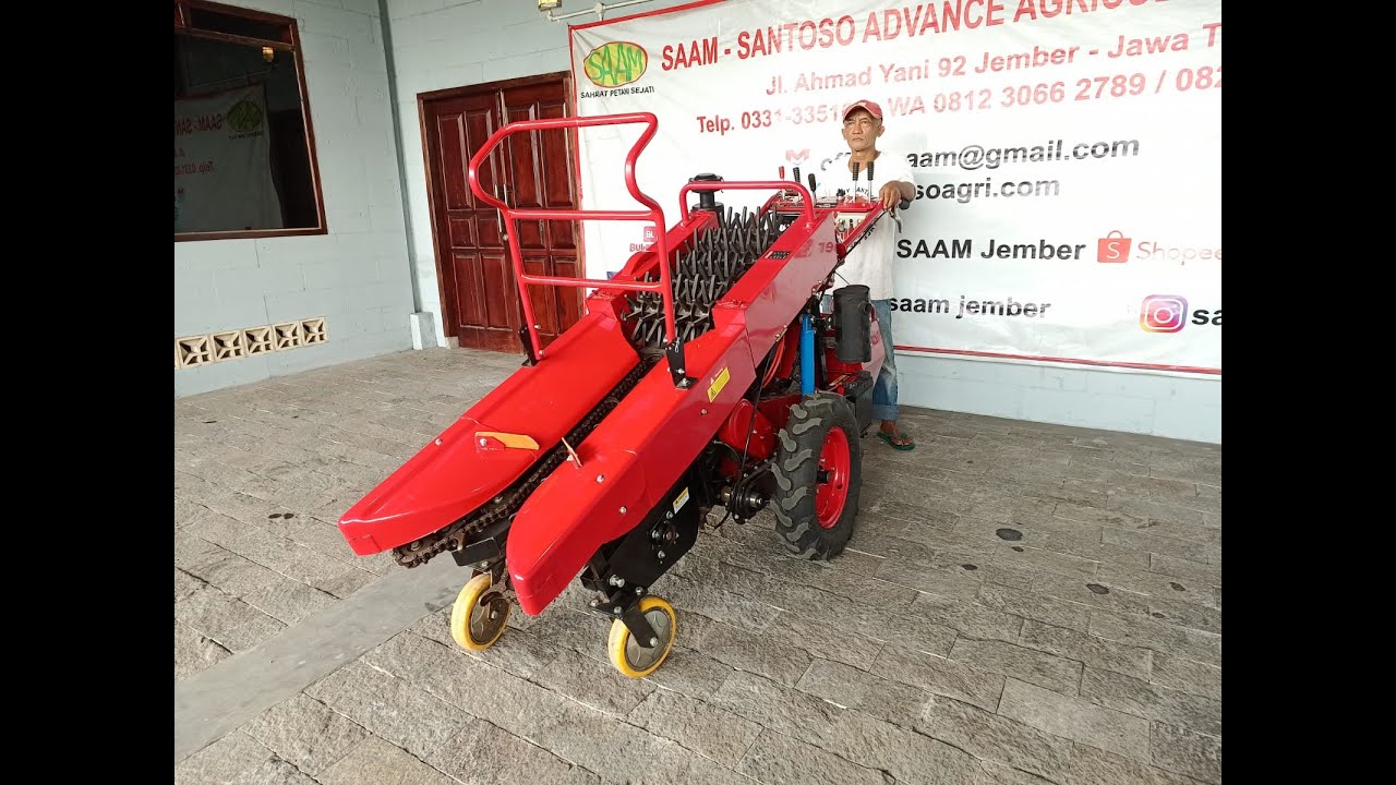 Review Mesin Panen Jagung Sekaligus Pengupas SAAM CHD4