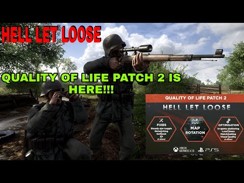 Hell Let Loose Quality Of Life Patch 2 Is Here!!!
