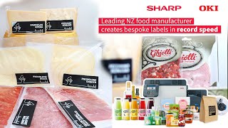 Why leading NZ food manufacturer Granarolo chose Sharp for in-house label printing | OKI Pro1050