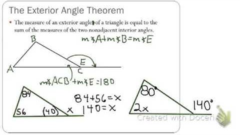 Sec 4 1   Apply Triangle Sum Properties