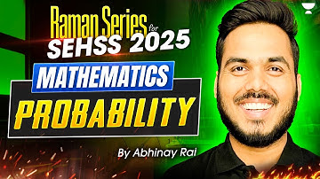 L-14 Probability | SEHSS 2025 Course | Math | Abhinay Rai #scienceolympiad