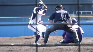 2016/03/17伯和ビクトリーズ・佐原圭亮#20とHonda・布袋翔太#28の対戦