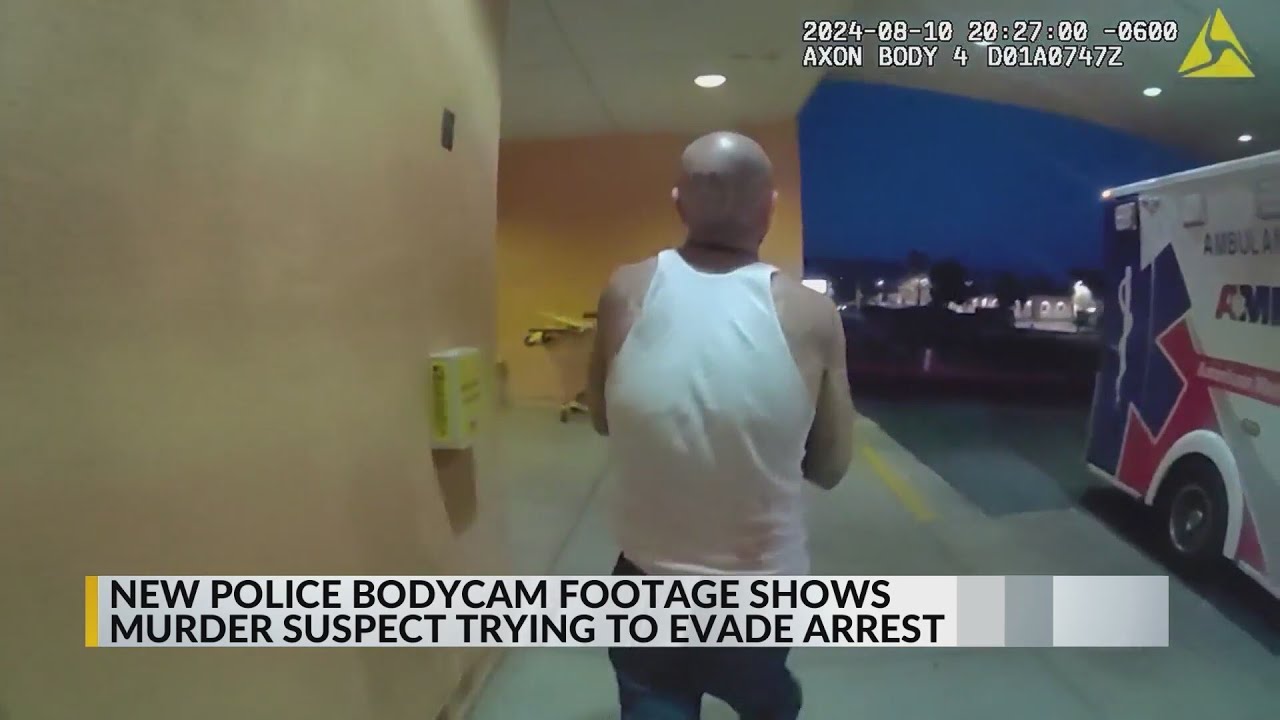 VIDEO: Santa Fe murder suspect tries to flee from police after being ...