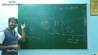 Wave Optics | (10.6) Diffraction Part 1 | Class 12 Physics