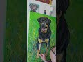 Painting Paws - Russell Painting Commission (leave comment if interested in a commission)