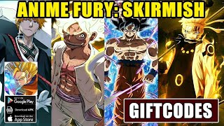 Anime Fury: Skirmish & 6 Giftcodes Gameplay - Anime Idle RPG iOS Android