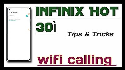 INFINIX 🔥 Hot 30i 📱 phone setting setup 👉wifi calling