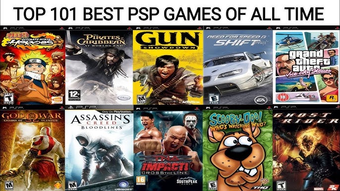 Top 10 de juegos de PSP que pesan menos de 200MB 