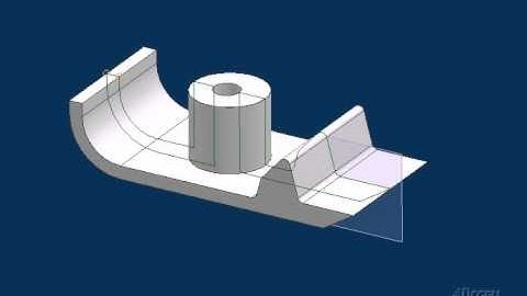 cross section edit (Full Video Tutorial Unigraphic NX6)