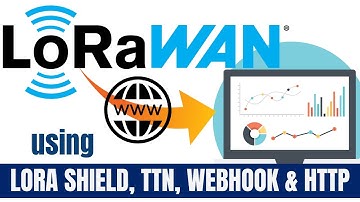 How to Send Sensor Data to Webserver Using LoRaWAN Gateway, TTN and Webhook | #lorawan #lora #ttn