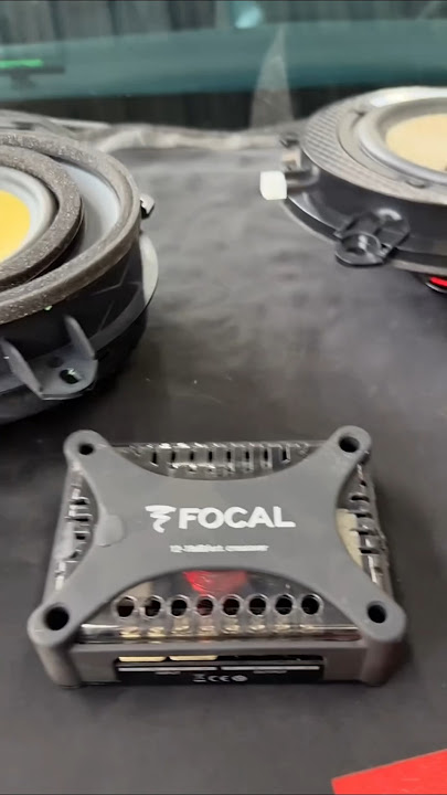 Focal 2.0 car audio with crossover