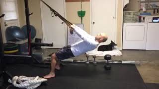 TRX Bridge Position Inverted Row