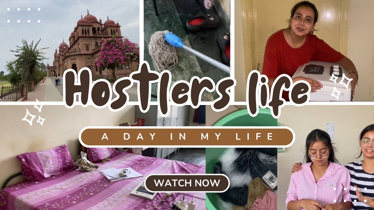 Khalsa college Amritsar || life of hostlers in exam days🌻||RV-14