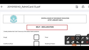 CTET 2021 Admit Cards Download kaise Kare ? What is Self Declaration ? New Instructions for 2021