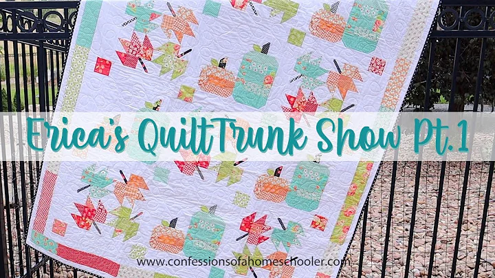 Erica's Quilt Trunk Show Pt. 1 (Beginner Friendly ...