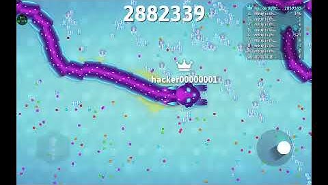 Snake.io mod menu gameplay 3