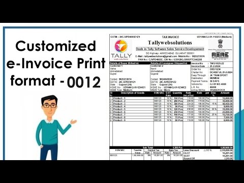 TDL Source Code of e-Invoice Print Format 0012 (Quick Download TDL Source Code Text File after Payment Done)