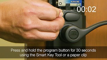 Factory Resetting the Kwikset Smartcode 955/917