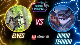 ELFOS (Pol Campà) VS DIMIR TERROR (Carlos DC) 🏆 SuperPauper Enero 2024 en IngenioBCN