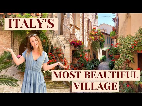 VISITING THE MOST BEAUTIFUL VILLAGE IN ITALY 🌼🇮🇹