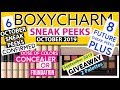 Boxycharm Sneak Peeks October 2019  & Future