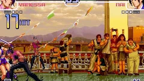kof2002 Vanessa vs Mai Draw Game